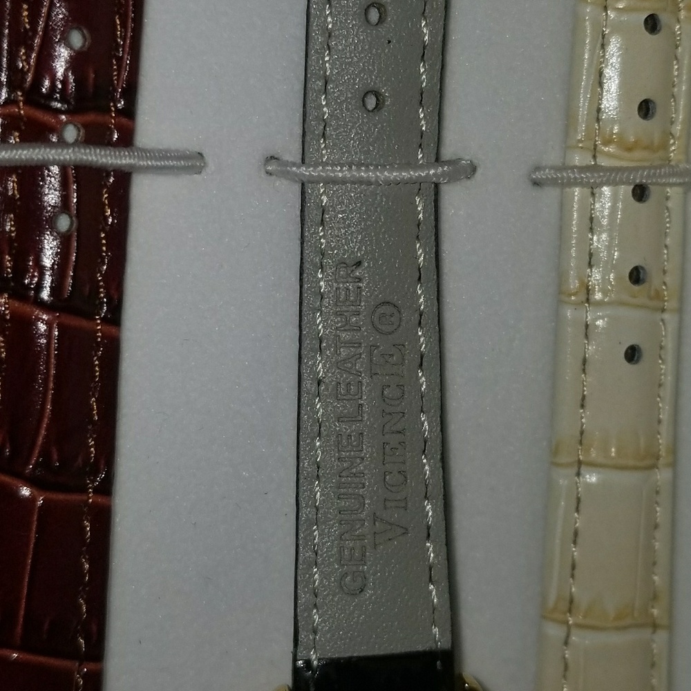 VICENCE 14KT GOLD MILOR WATCH 3 BANDS - Picture 4 of 4